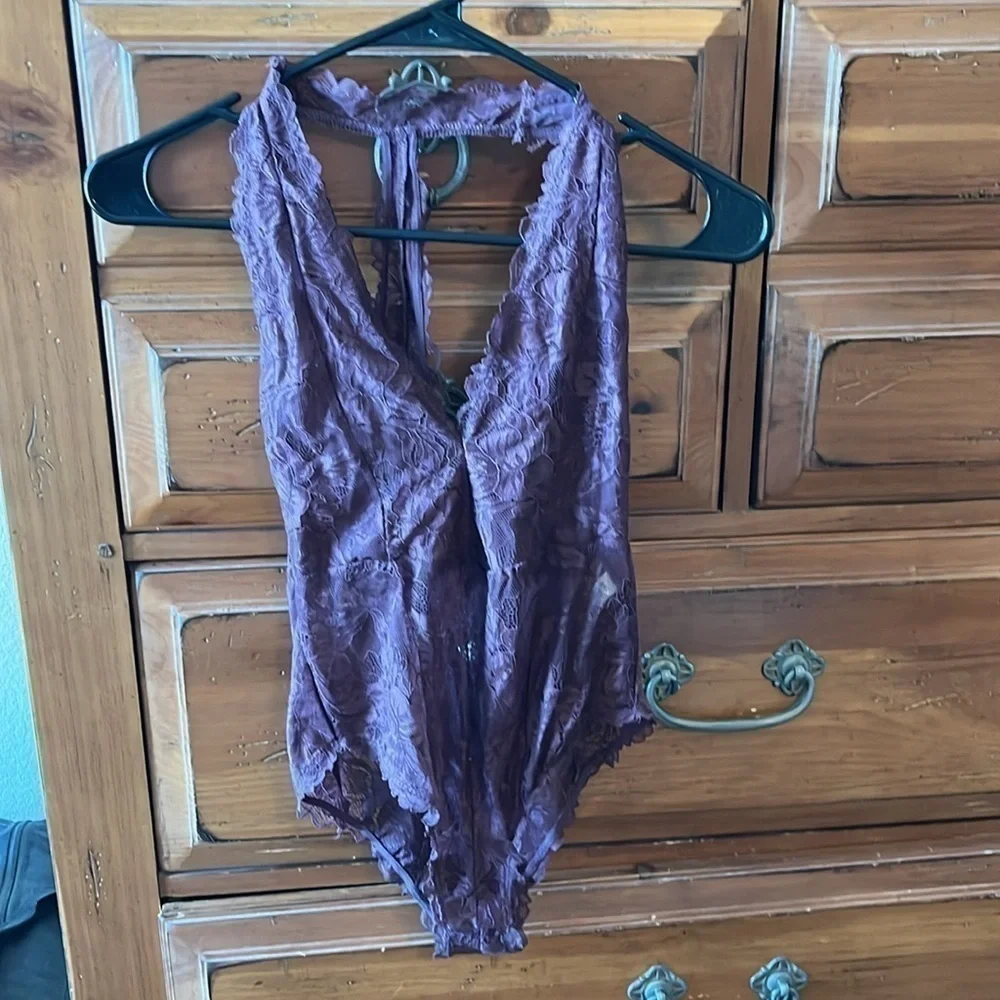 Free People Everyday Lace Bodysuit Size XS NWT
